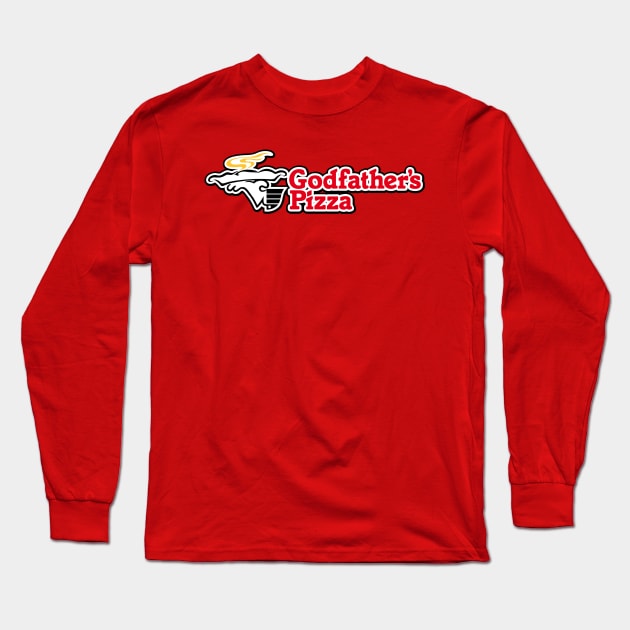 Godfather's Pizza Long Sleeve T-Shirt by BigOrangeShirtShop